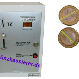 Münzkassierer mit Panic Button 1€ MKS183 MKS 183 (3)